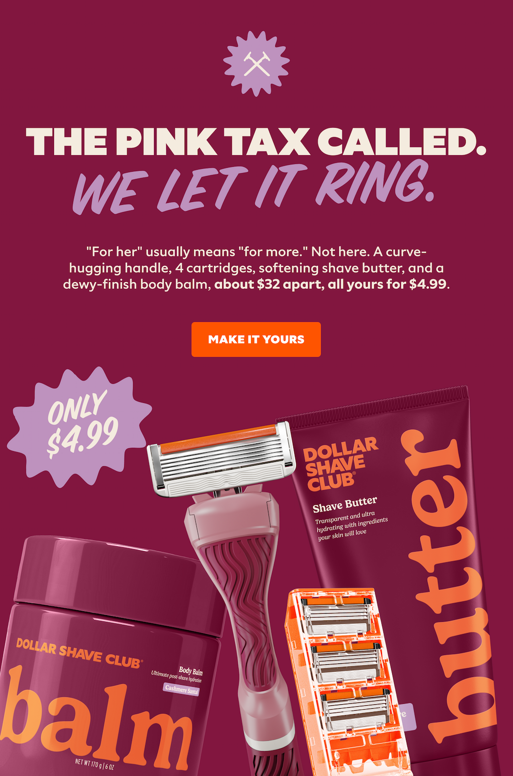 SOFT SKIN. SOFTER PRICE.