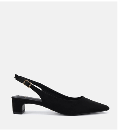 Isrees Black Suede