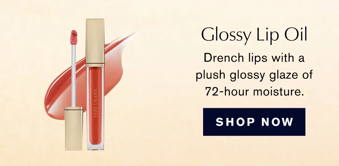 Glossy Lip Oil | Drench lips with a plush glossy glaze of 72-hour moisture. | SHOP NOW