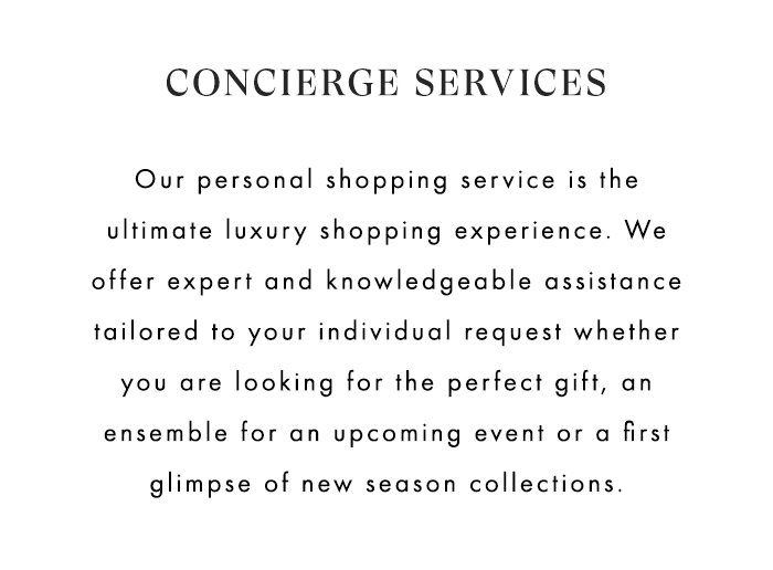 Concierge Services