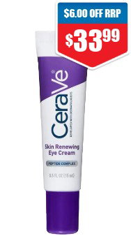 CeraVe Skin Renewing Eye Cream 15ml at Chemist Warehouse sale ends 22 July 2026