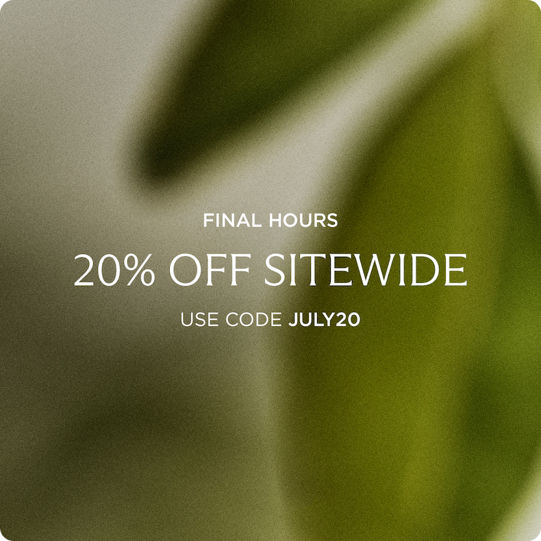 Final Hours 20% Off