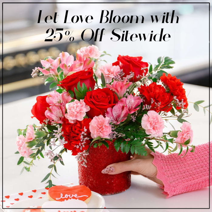 Save 25% Sitewide