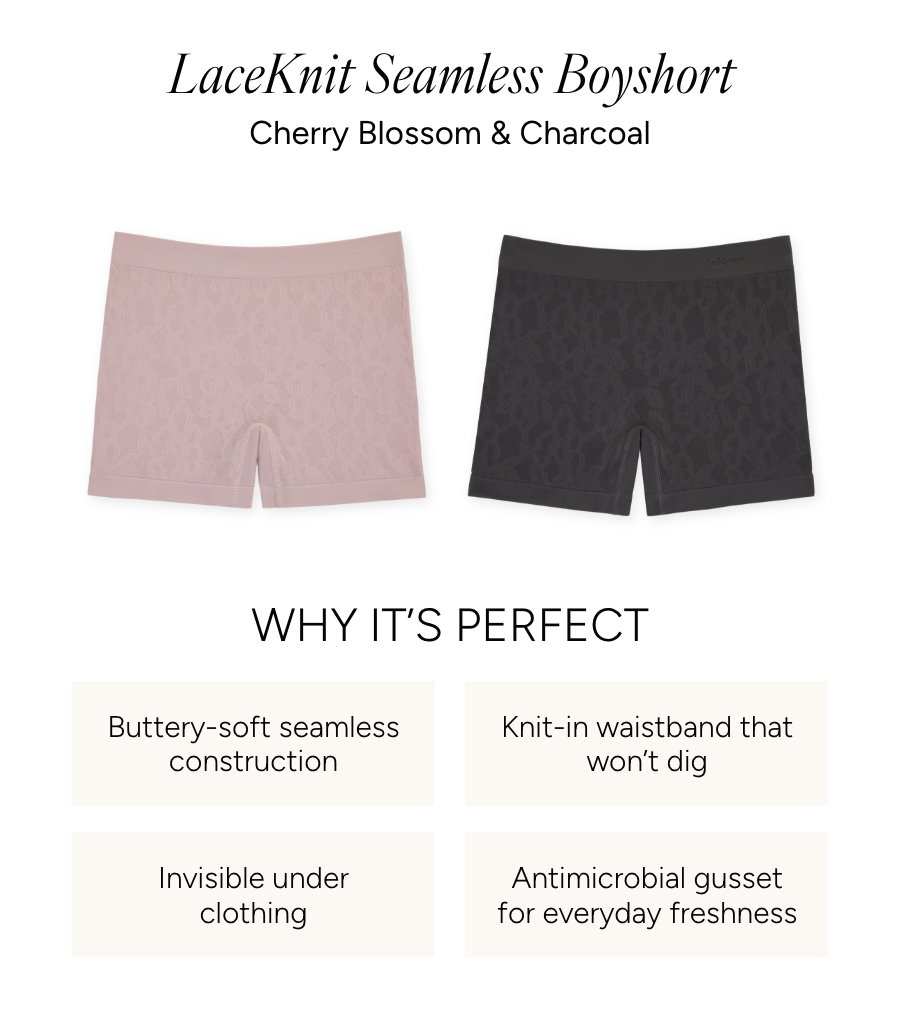 LaceKnit Seamless Boyshort