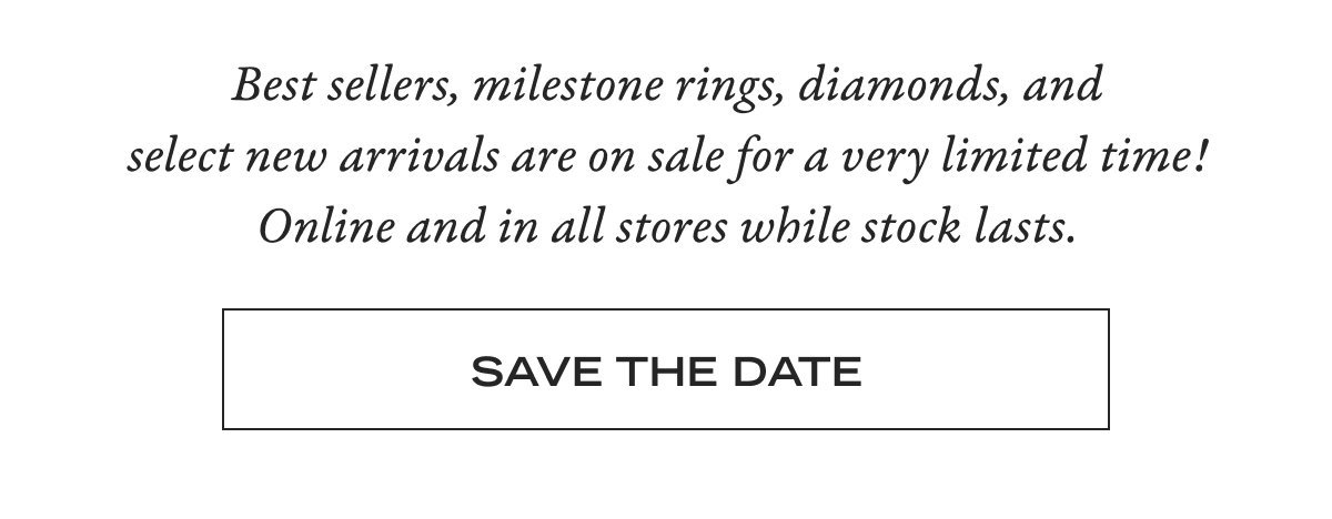 Summer Sale - Save the Date