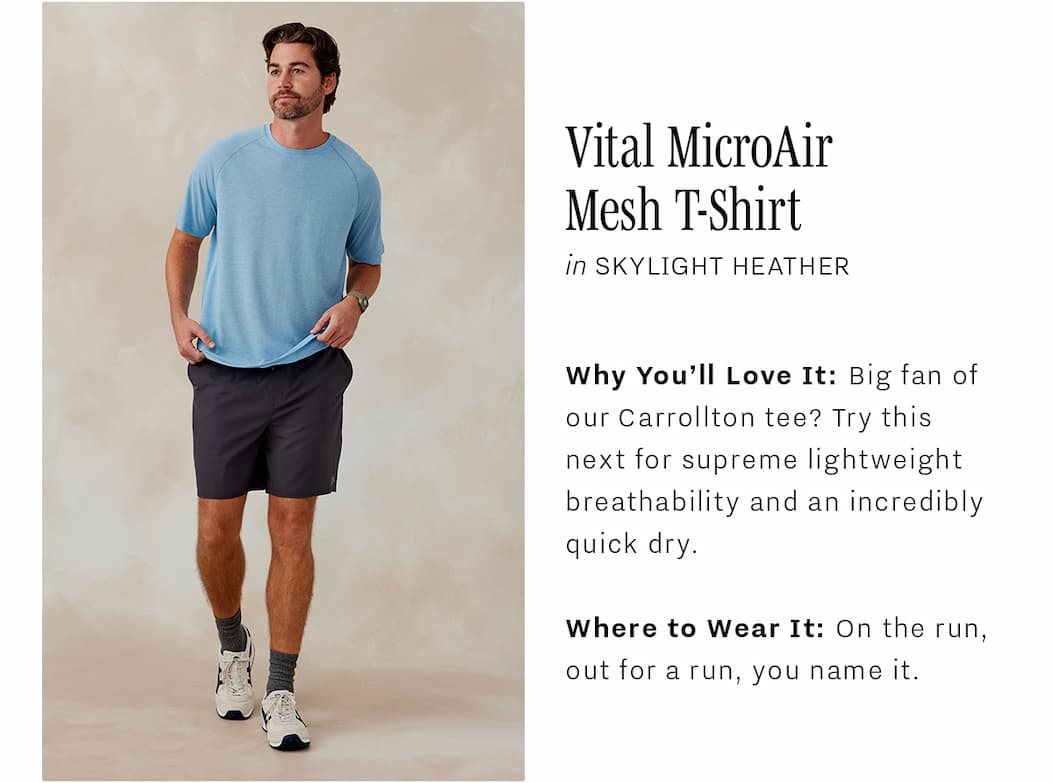 Vital MicroAir Mesh T-Shirt