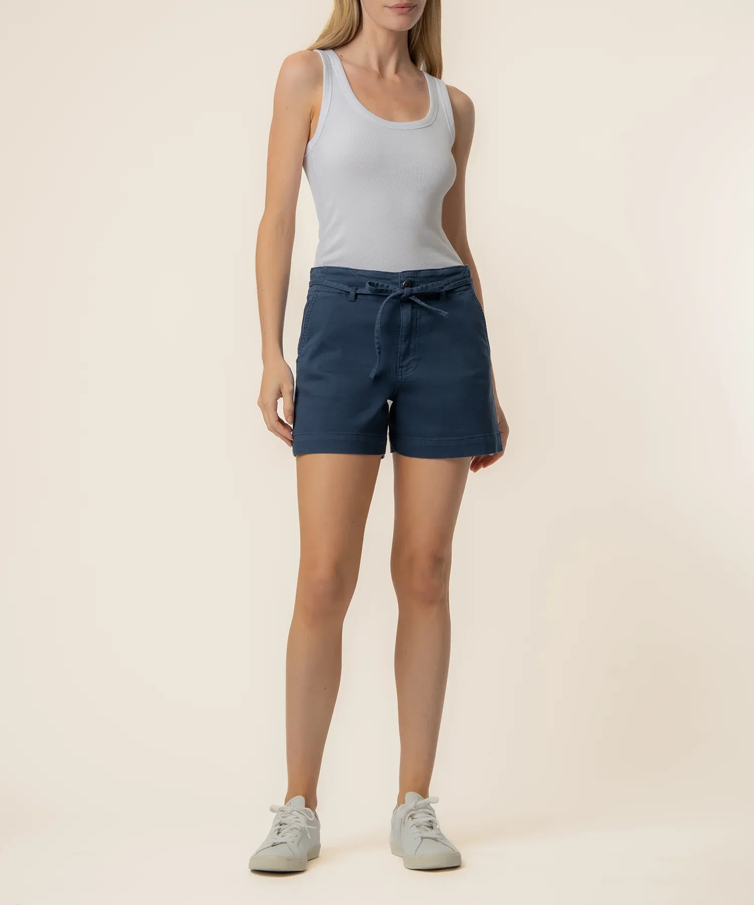 Image of Jane High Rise Short in Navy