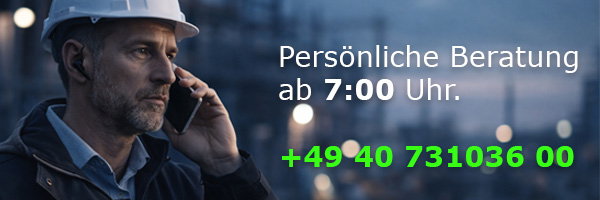 Persönliche Fachberatung ab 7:00 Uhr