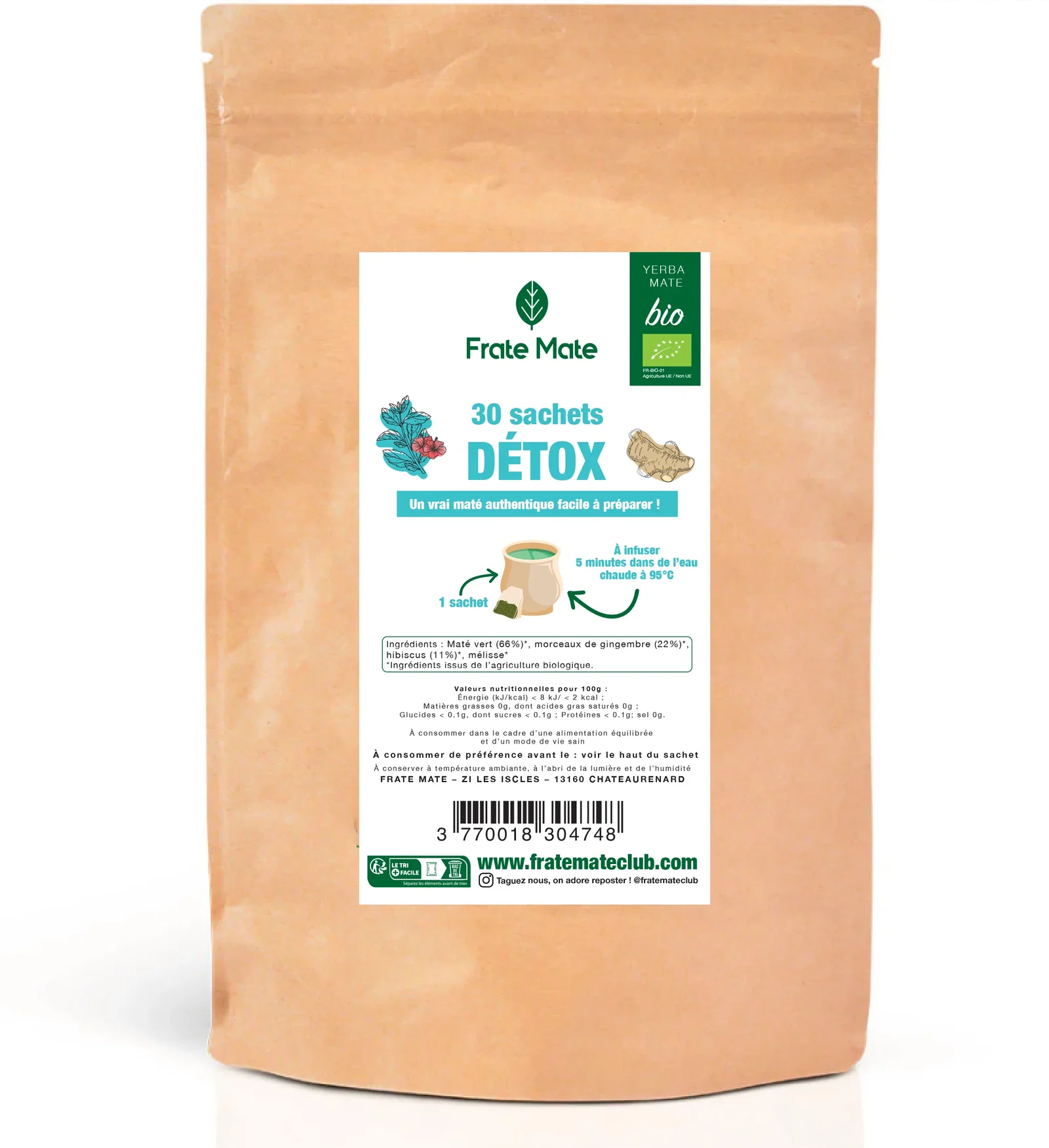 Image of Détox Bio 30 sachets