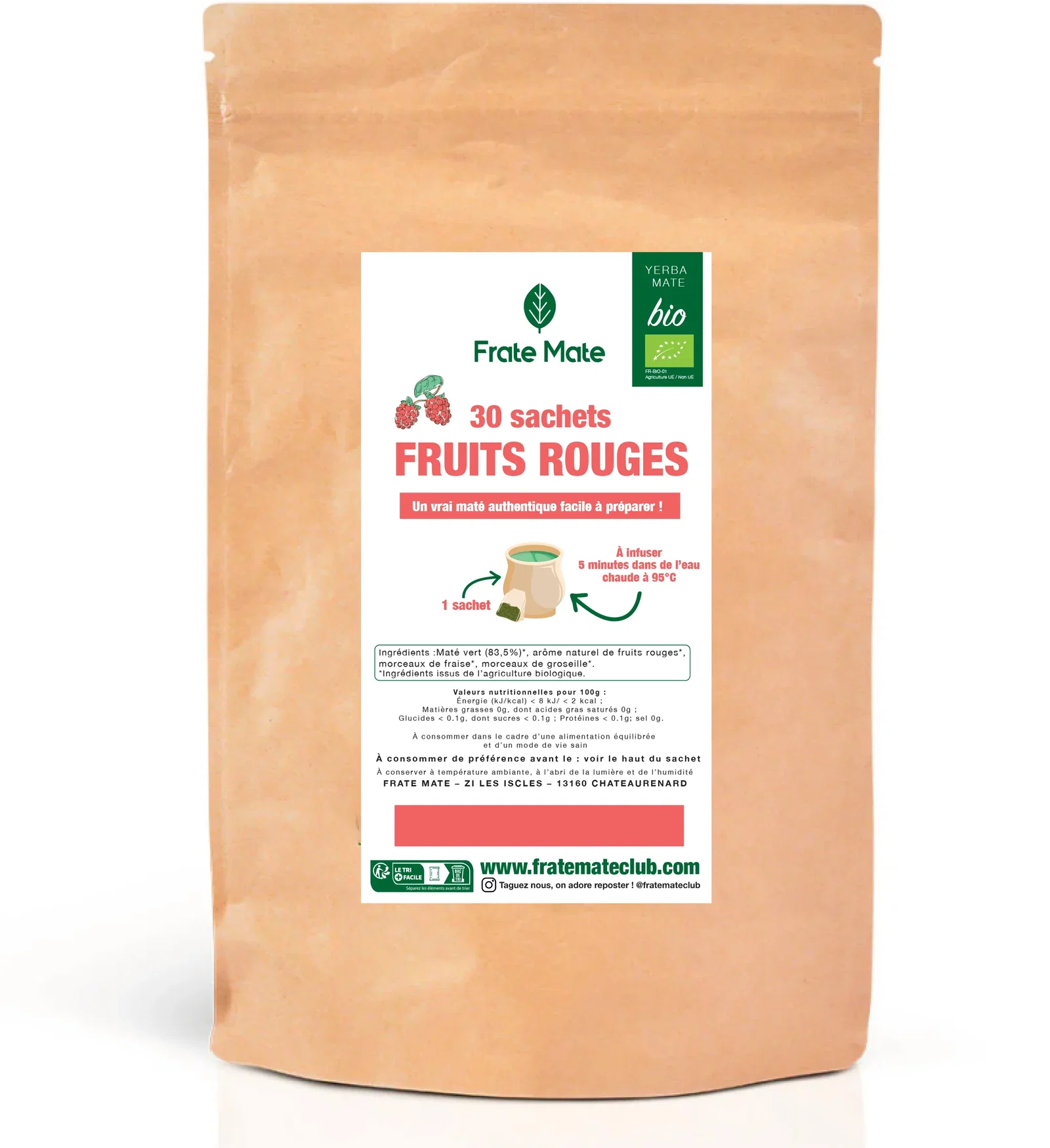 Image of Fruits Rouges Bio 30 sachets