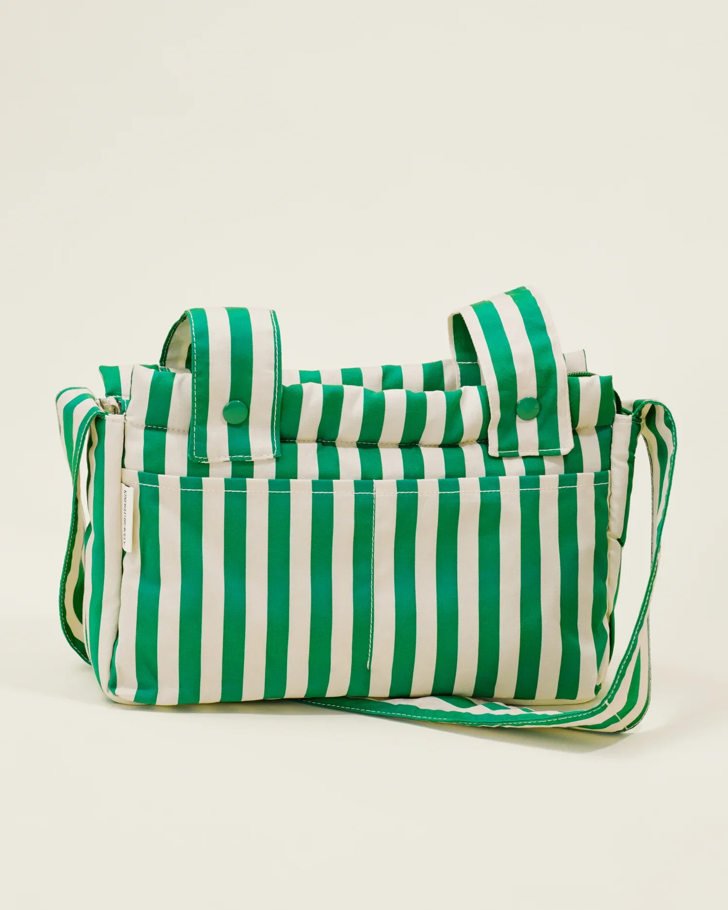 Image of Stroller Party™ Caddy Bag | Green Stripe