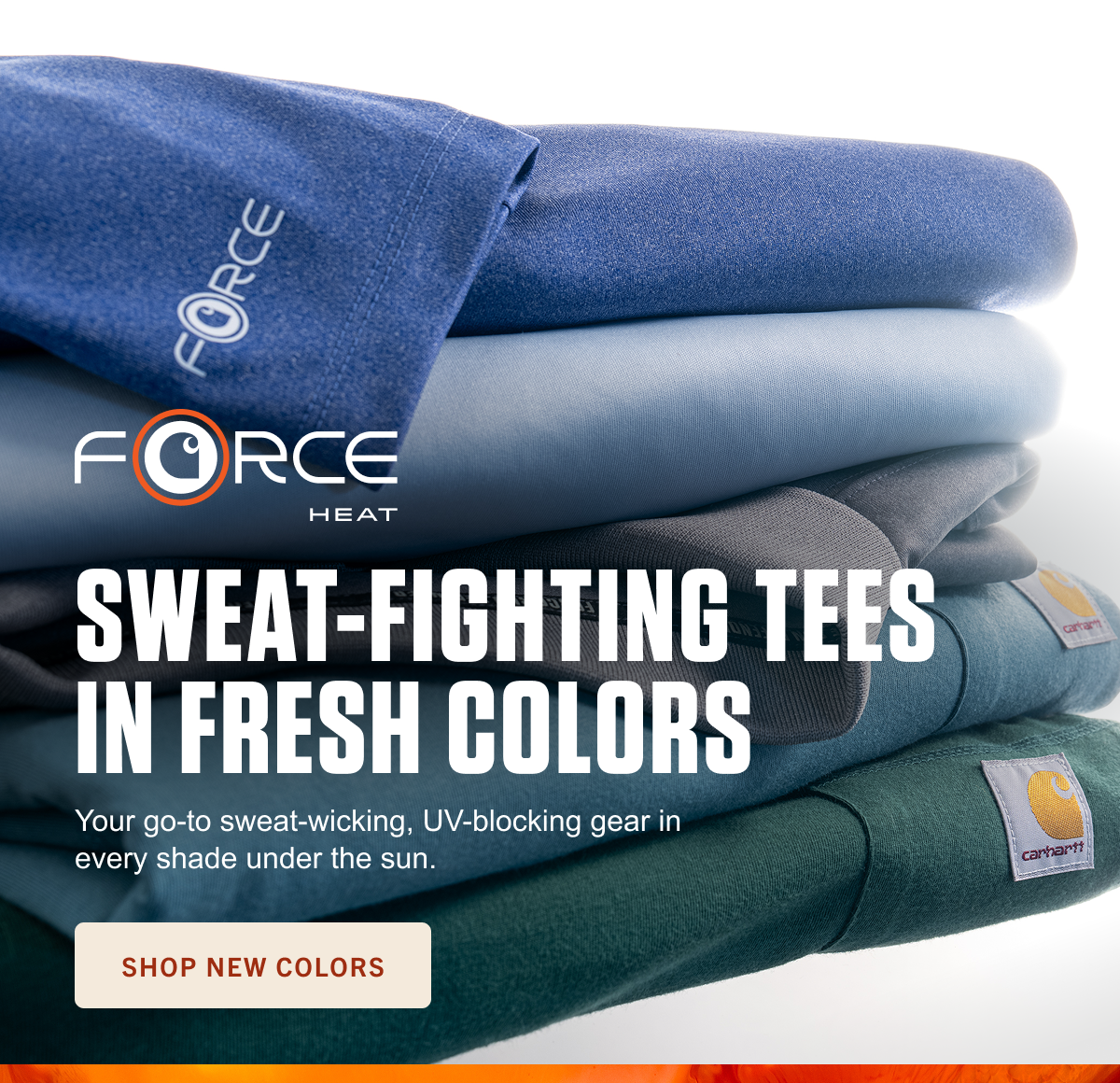 Shop Sweat-Fighting Tees in Fresh New Colors 