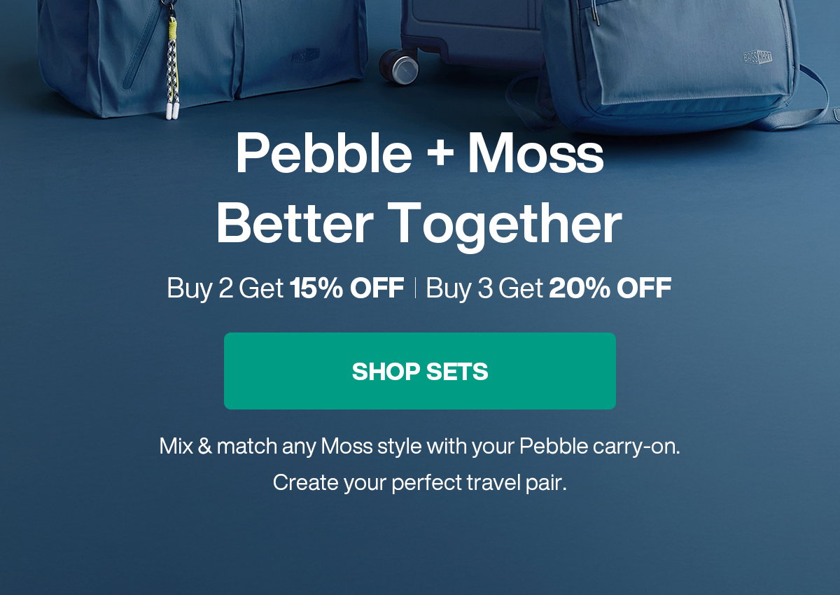 Pebble + Moss = Better Together