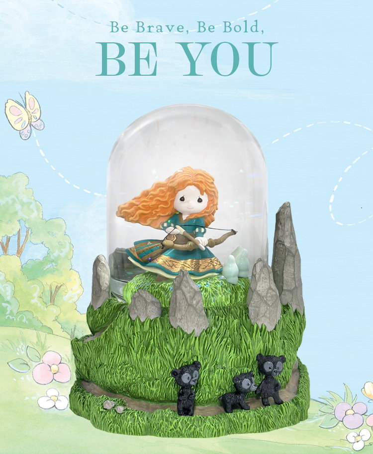 Disney And Pixar Merida Musical Snow Globe