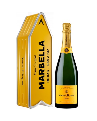 Veuve Clicquot Brut Estuchado Arrow Marbella