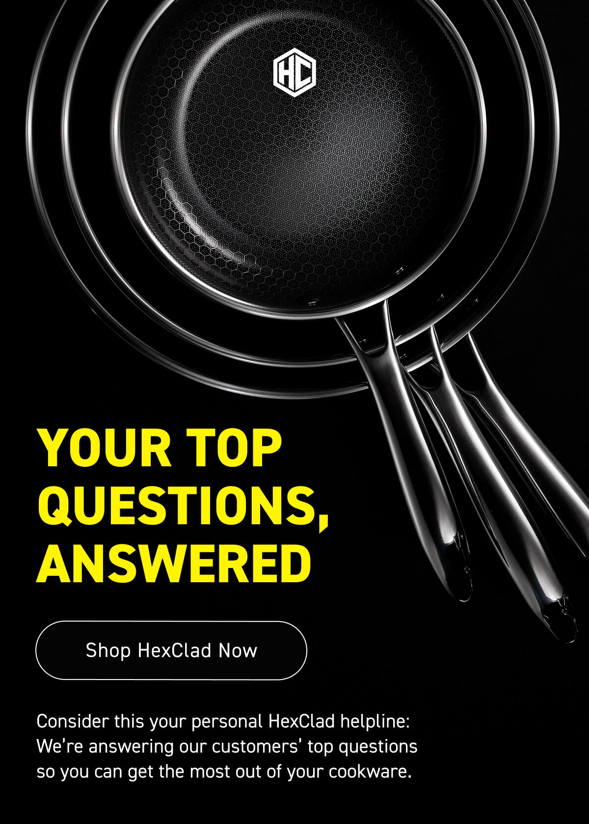 Your Top Questions, Answered [Shop HexClad Now]