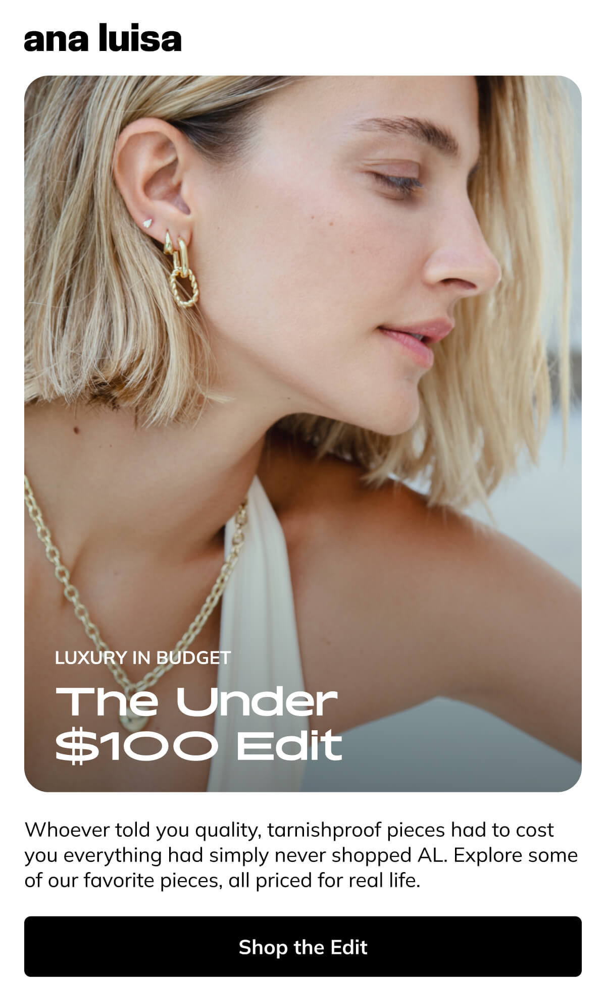 The under $100 edit The under $100 edit