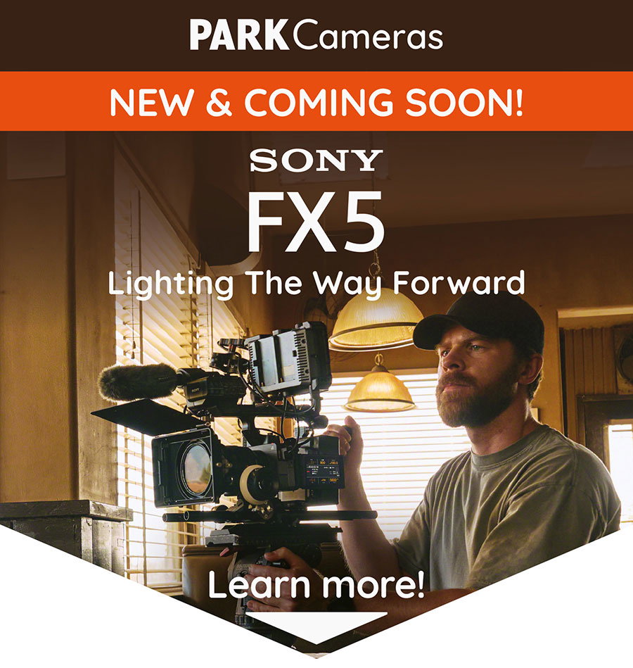 Sony FX5 Launch Header