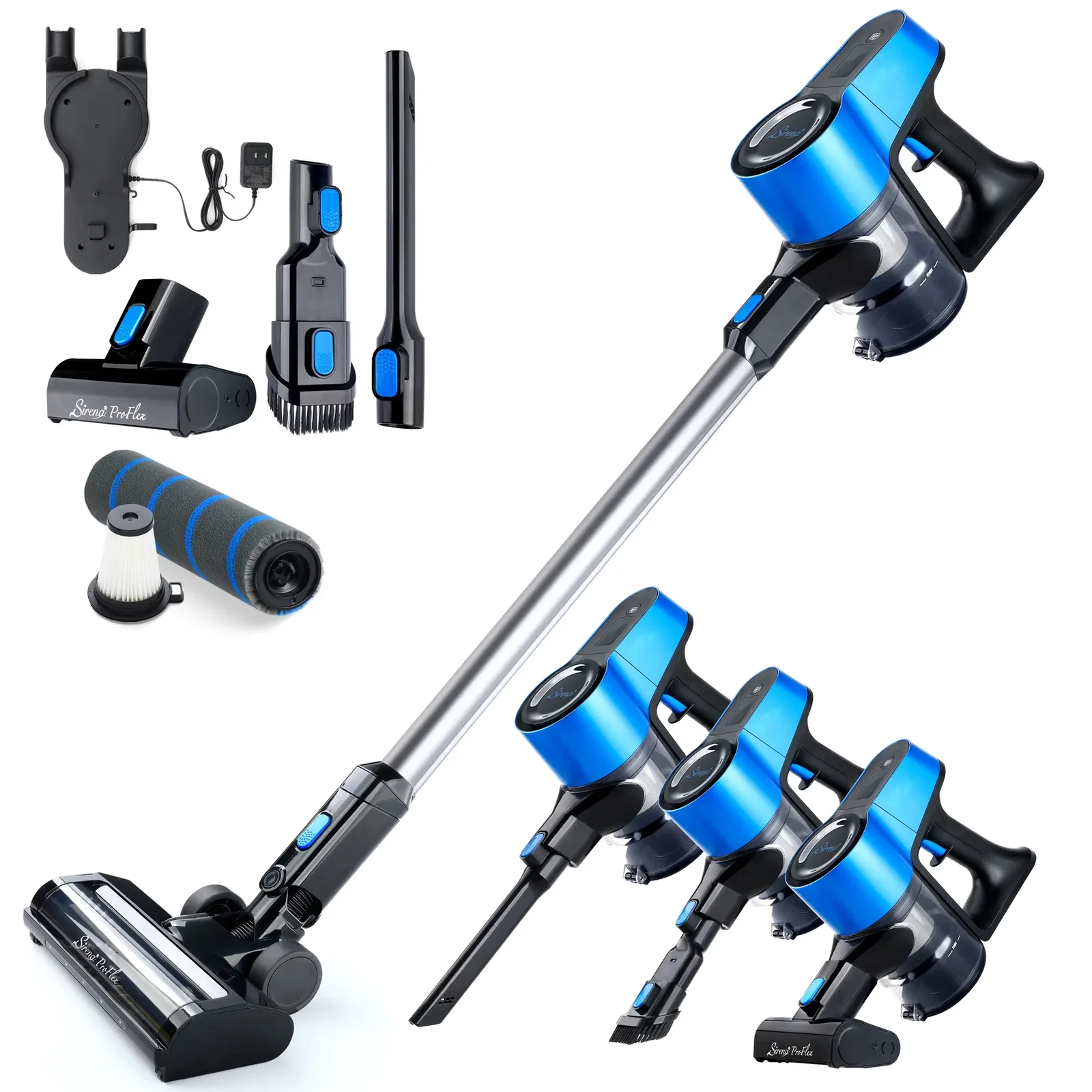 Sirena ProFlex cordless stick vacuum