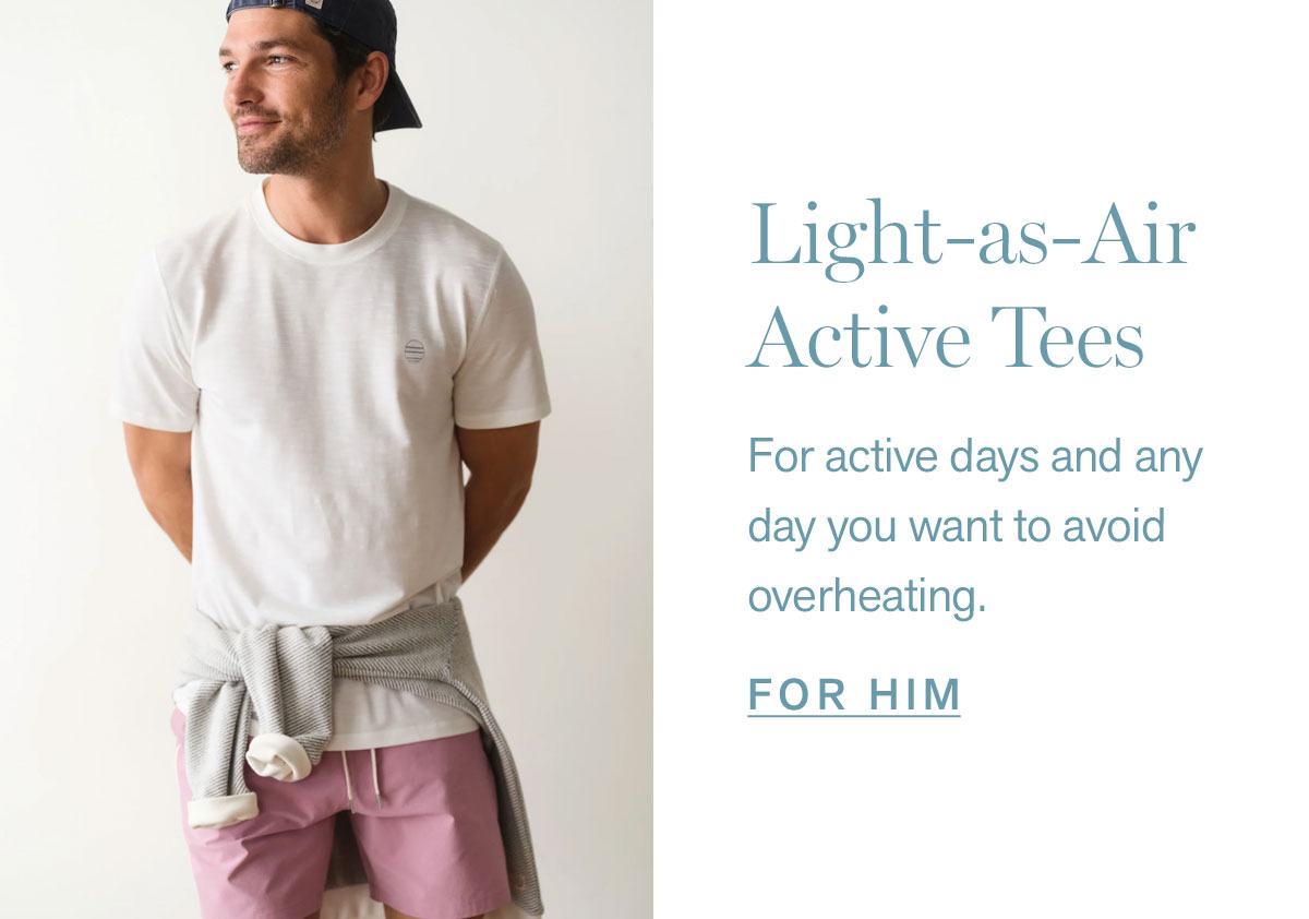 Light-As-Air Active Tees