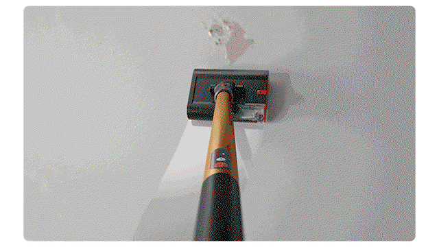 Dyson PencilWash cleaner used to clean spills and stains from a hard floor.