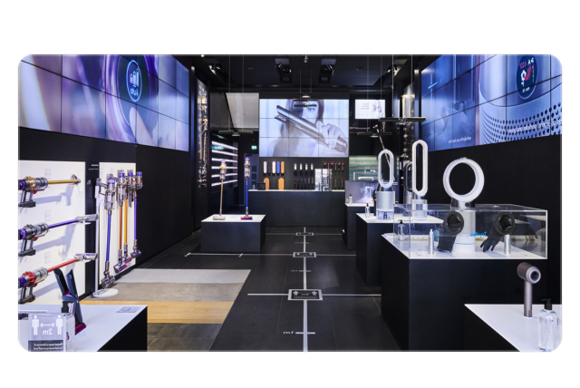 A Dyson store.