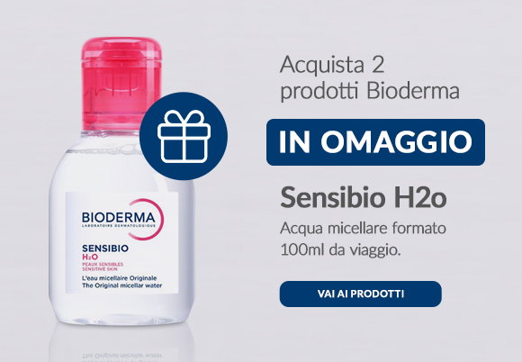 Bioderma - Acquista due prodotti del marchio e ricevi in omaggio l'acqua micellare Sensibio H2O 100 ml da viaggio 