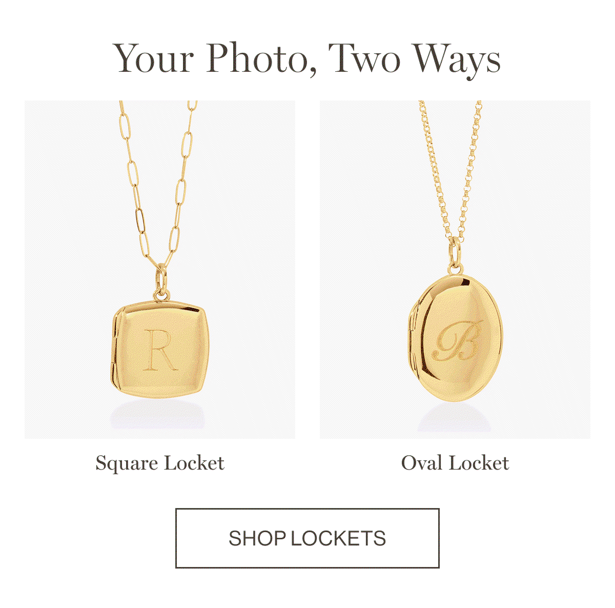 SHOP LOCKETS