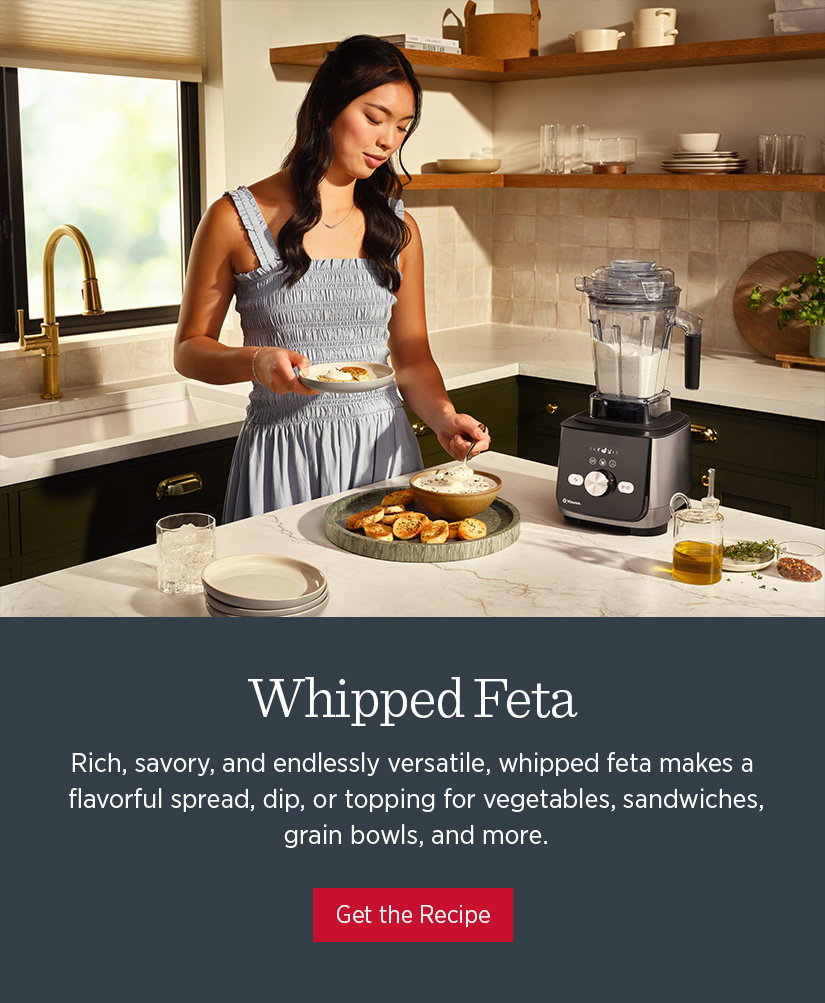 Rich, savory, and endlessly versatile, whipped feta makes a flavorful spread, dip, or topping for vegetables, sandwiches, grain bowls, and more.