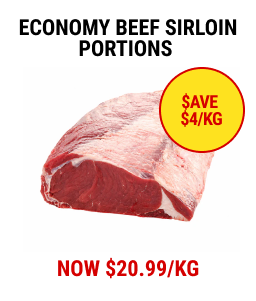 an image of a poster with a picture of a beef