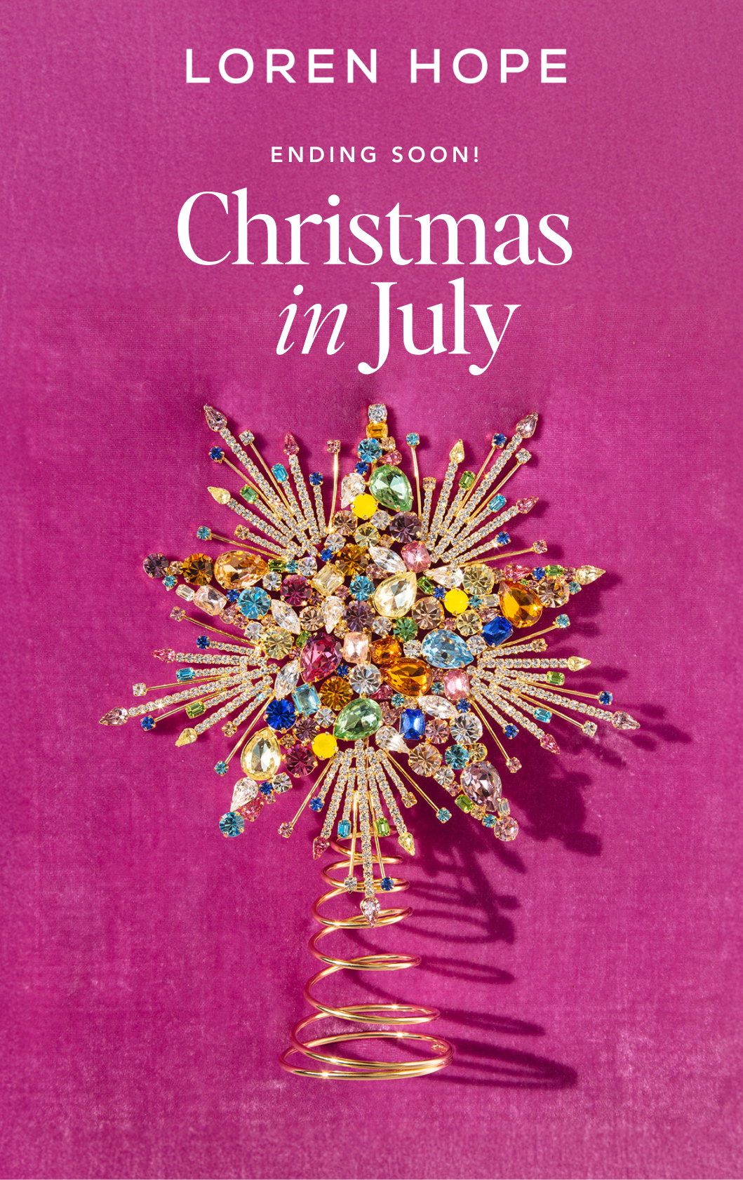 Christmas in July Event