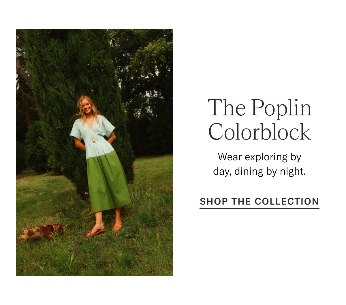 The Poplin Colorblock