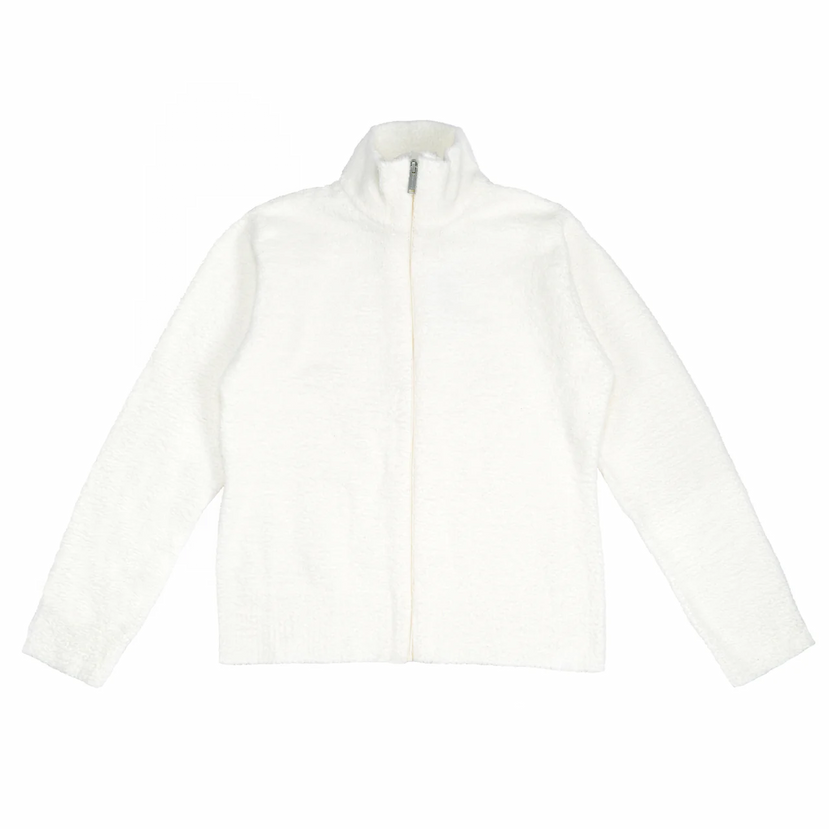 Women's Full Zip Jacket in Creme 
