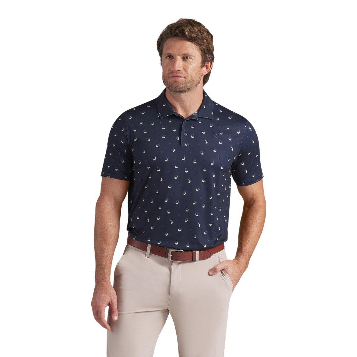 Man modelling Golf Polo Shirt