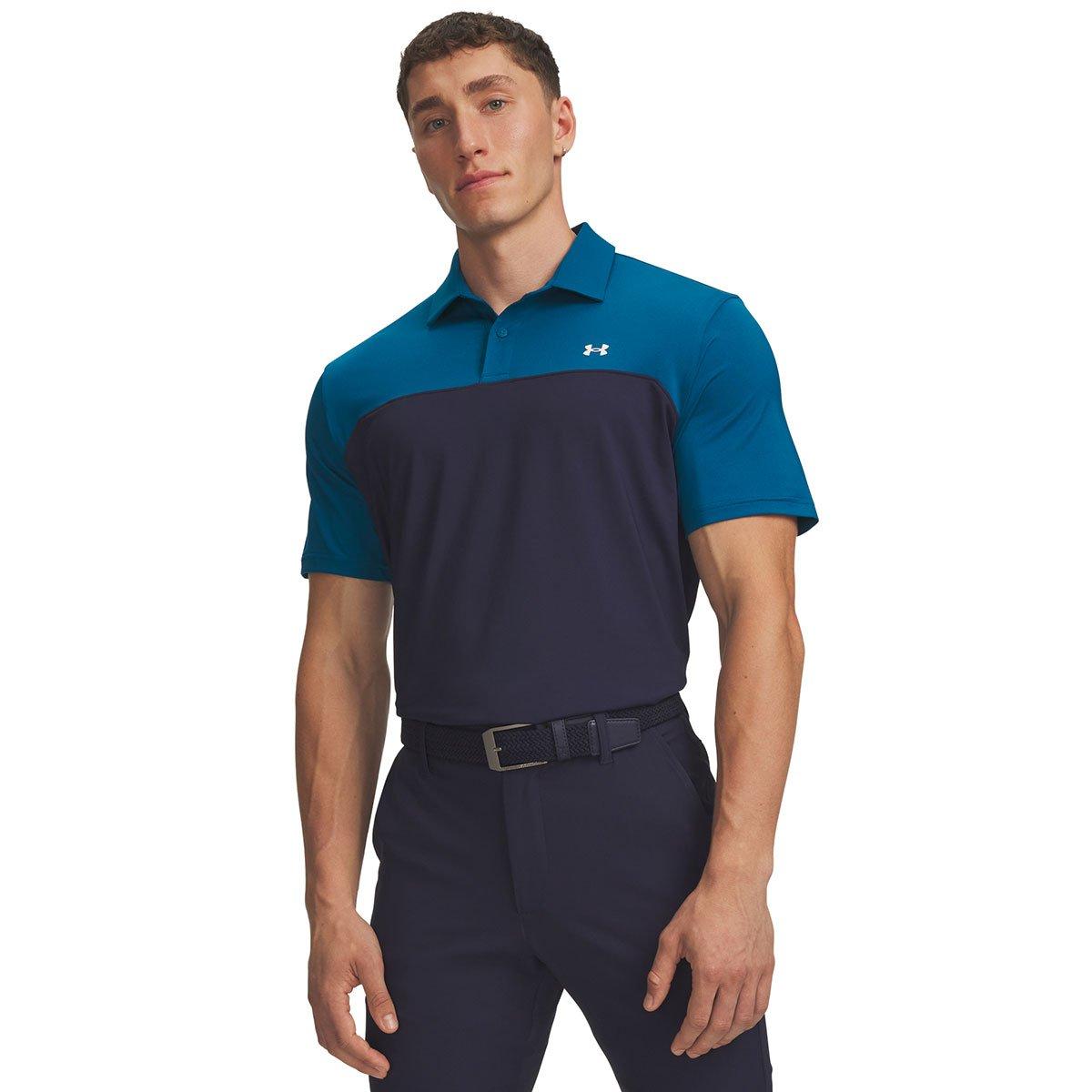 Man modelling Golf Polo Shirt