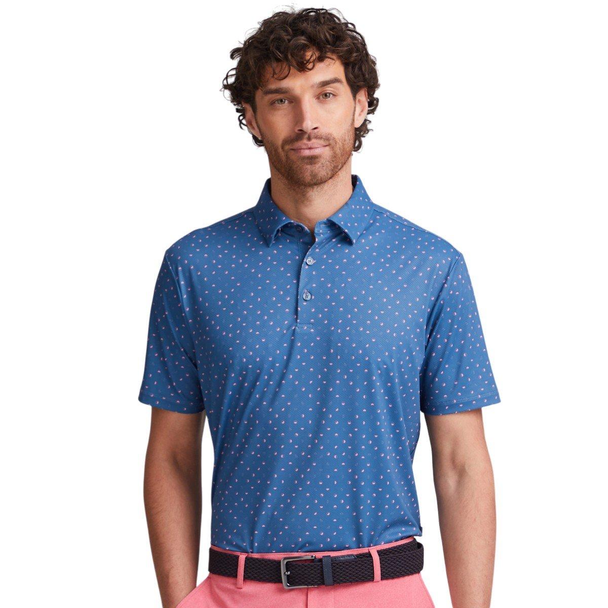 Man modelling Golf Polo Shirt