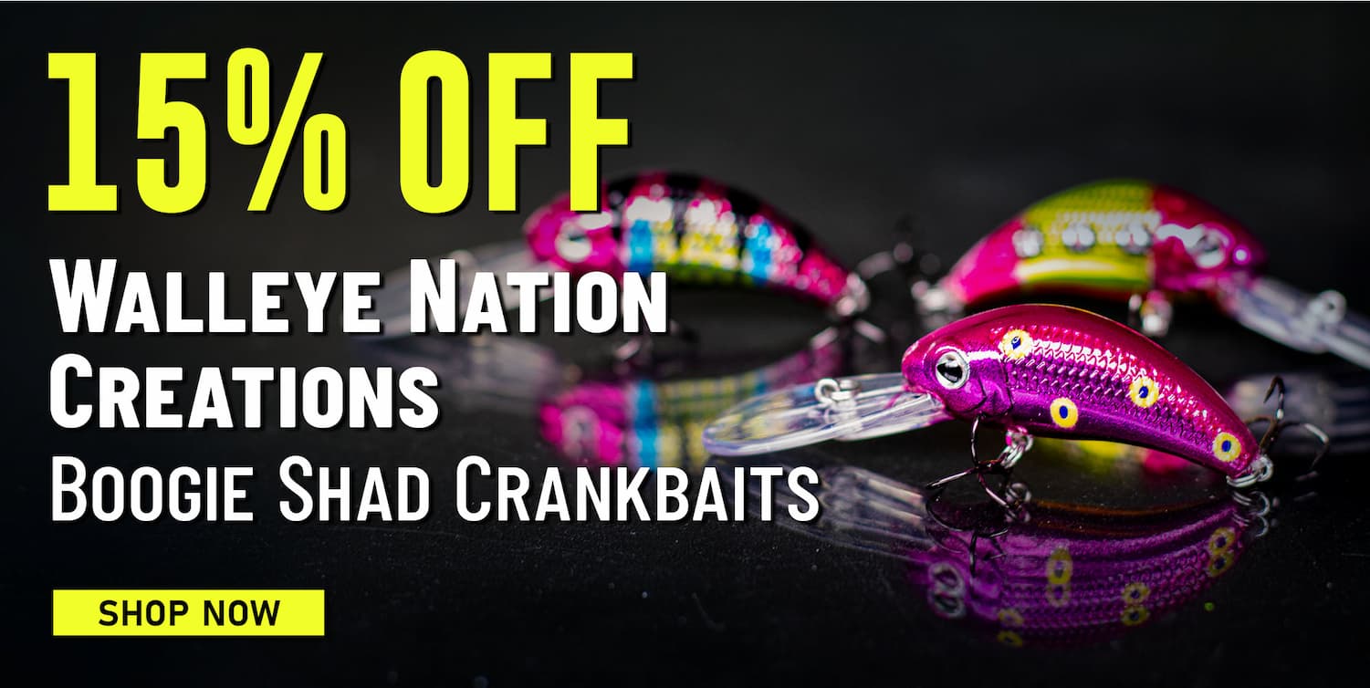15% Off Walleye Nation Creations Boogie Shad Crankbaits Shop Now
