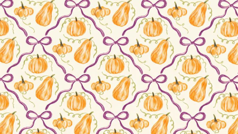 Pumpkin Parterre Smocked Collection
