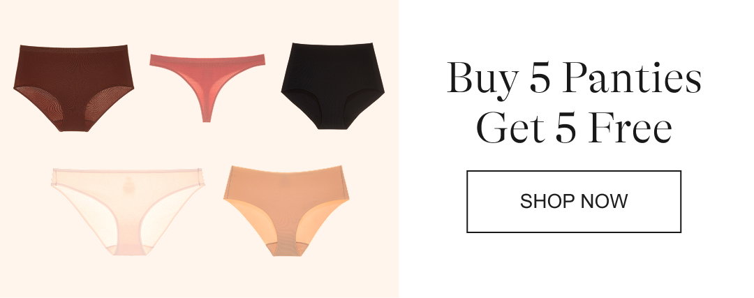 BUY 5 PANTIES GET 5 FREE