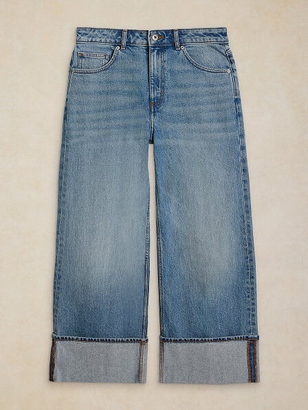 Shop Bailey Straight Turn Up Jean