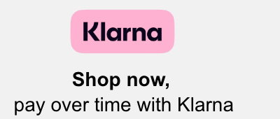 Shop now,  pay over time with Klarna