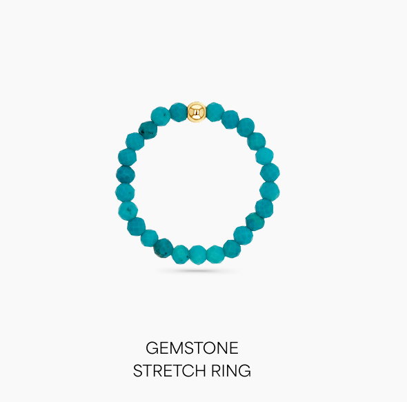 Gemstone Stretch Ring