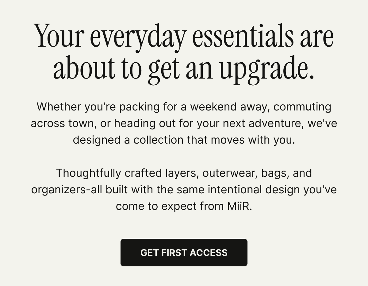 Get First Access