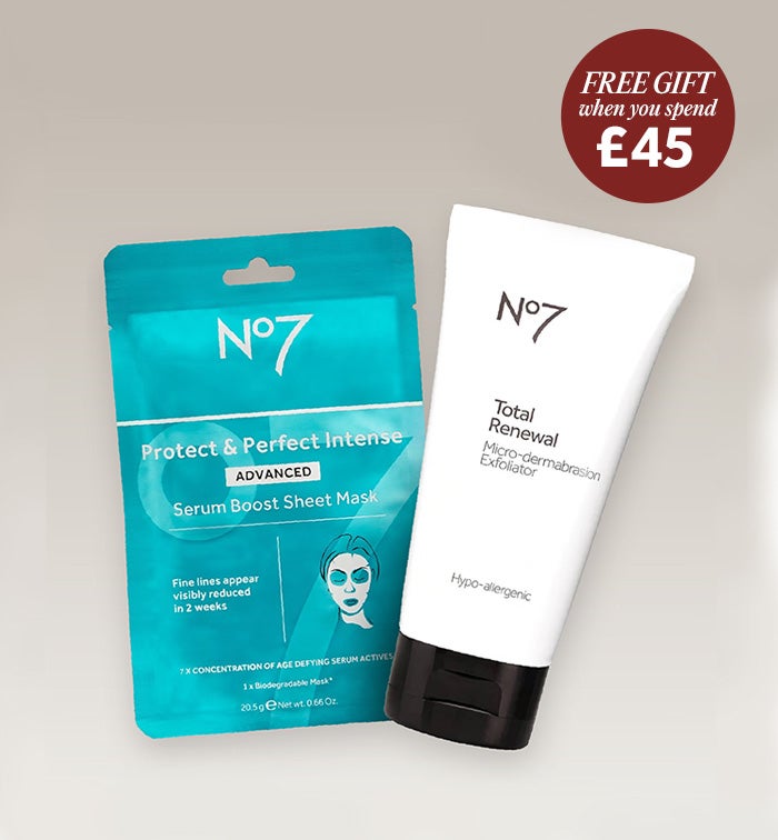 Free gift when you spend £45