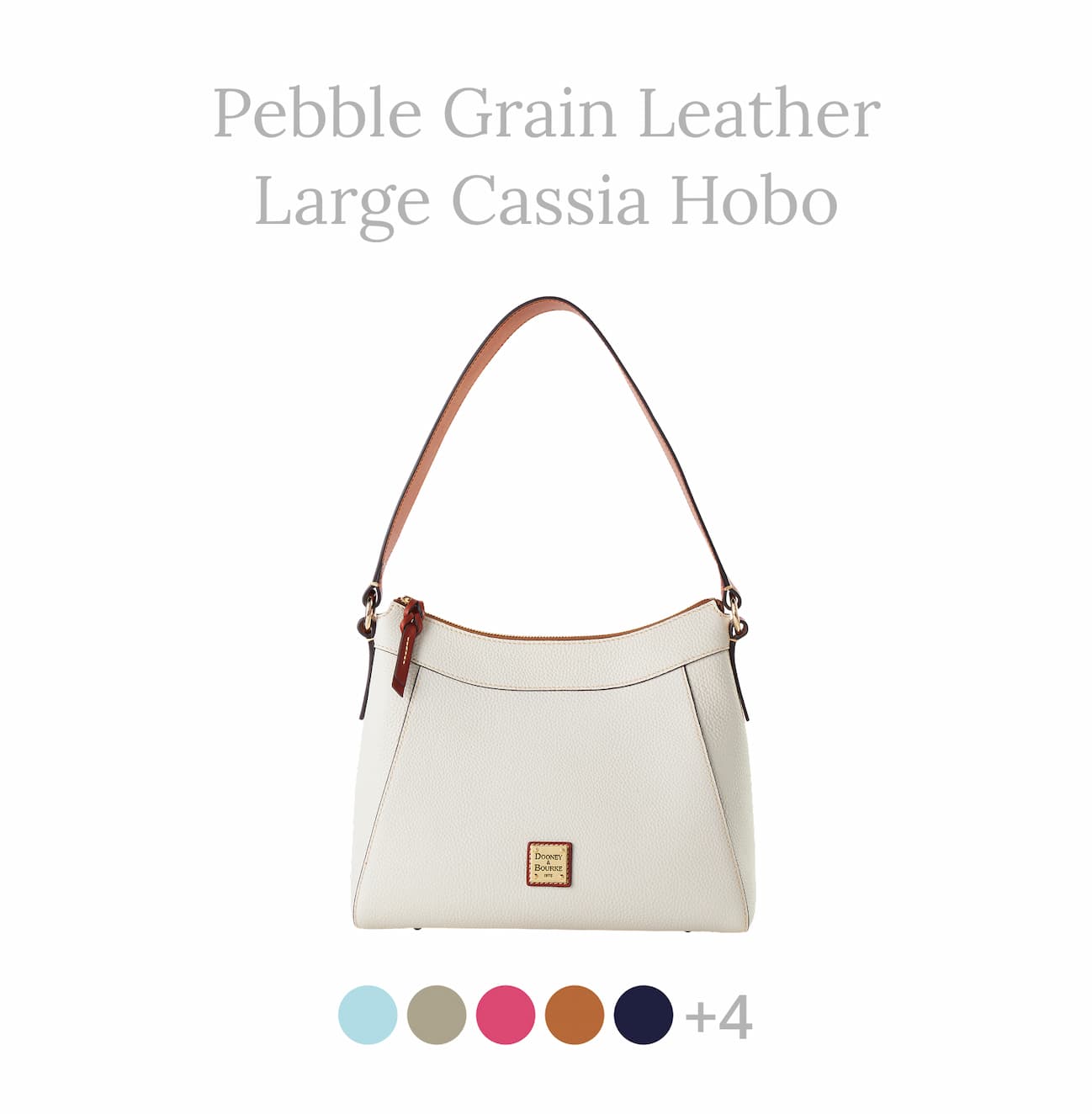 Pebble Grain Large Cassia Hobo