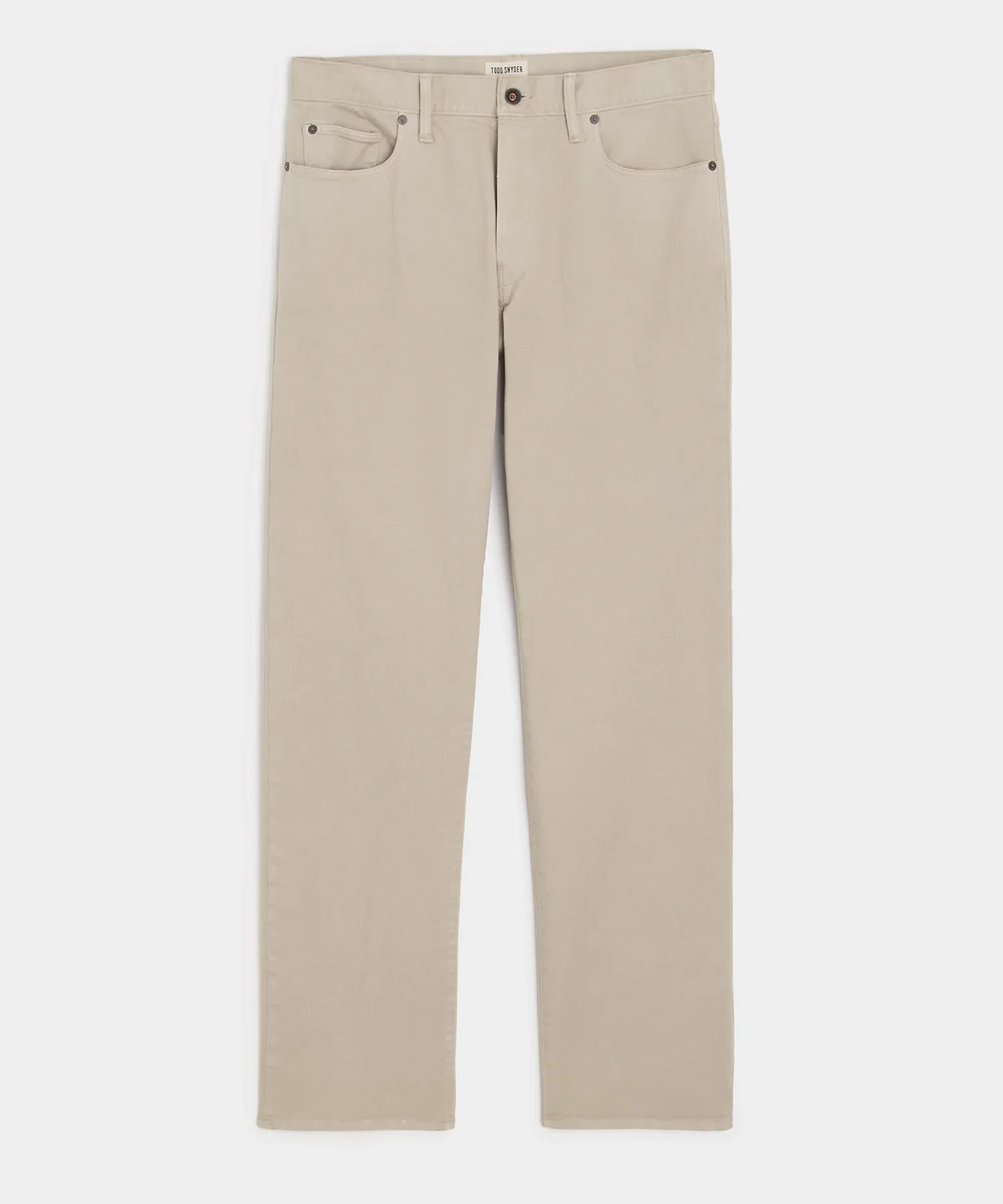 Image of Straight Fit 5-Pocket Chino