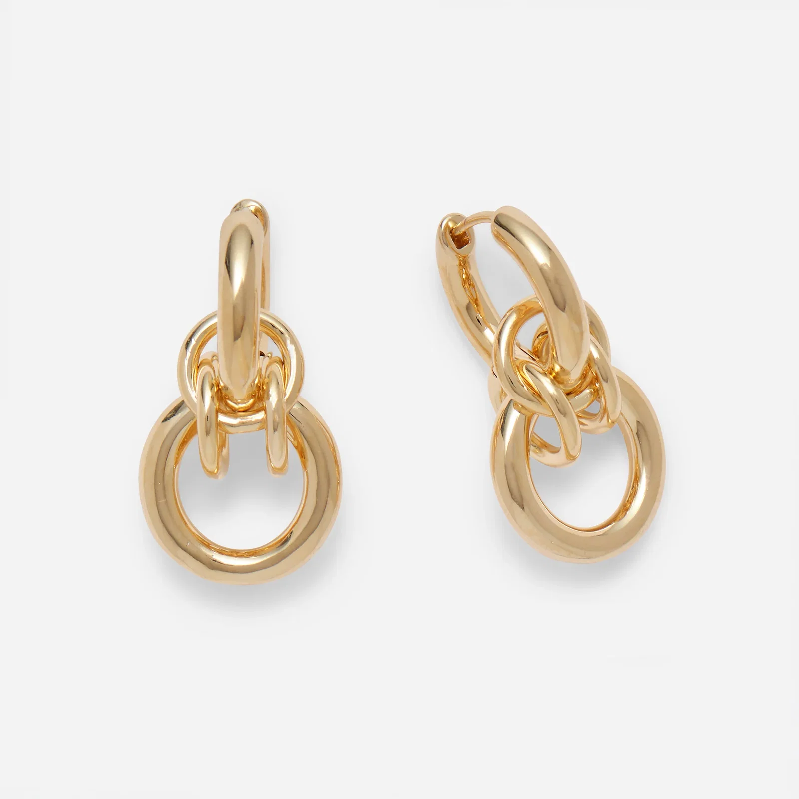 Maille Earrings in Gold