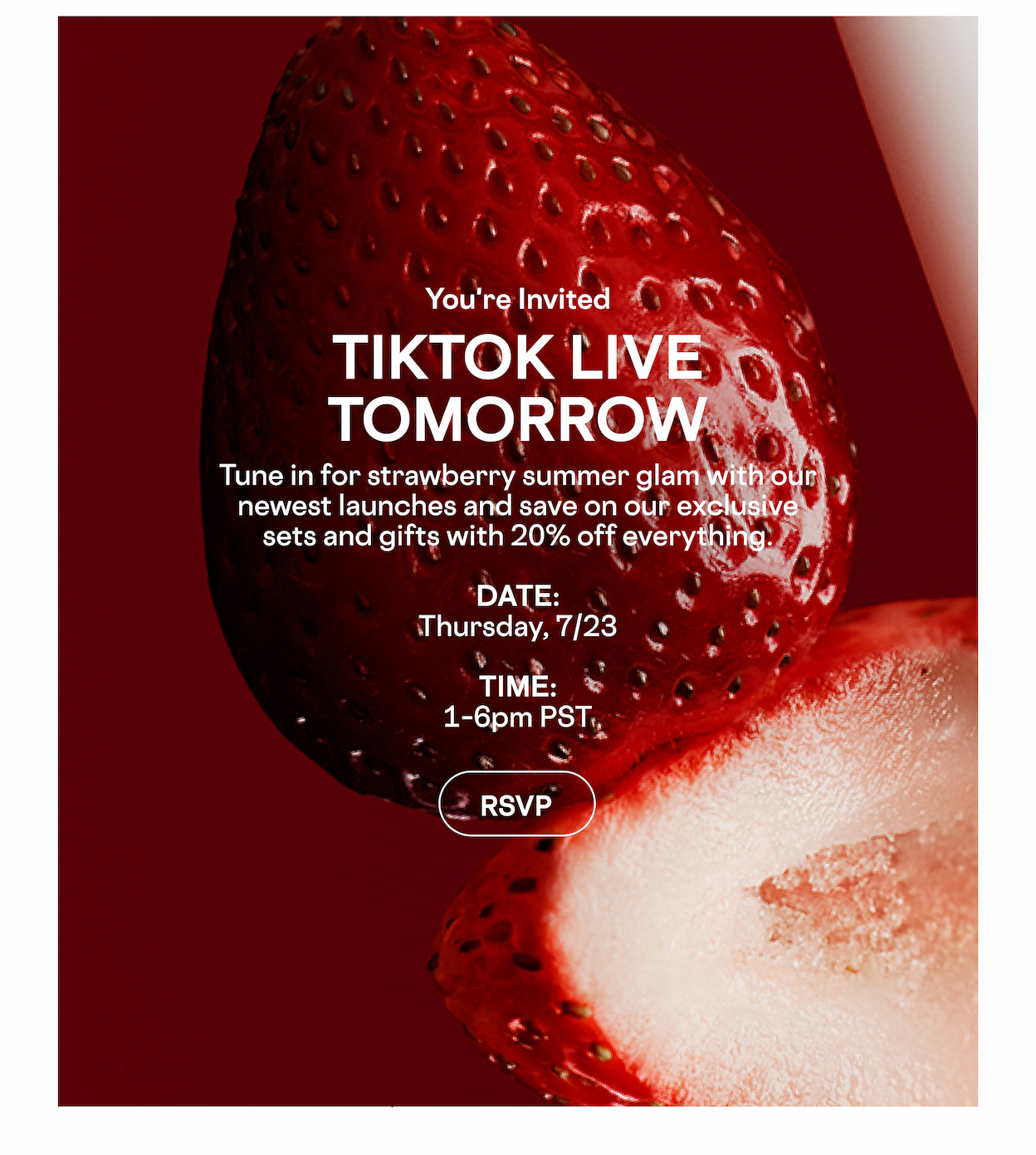 TIKTOK LIVE TOMORROW