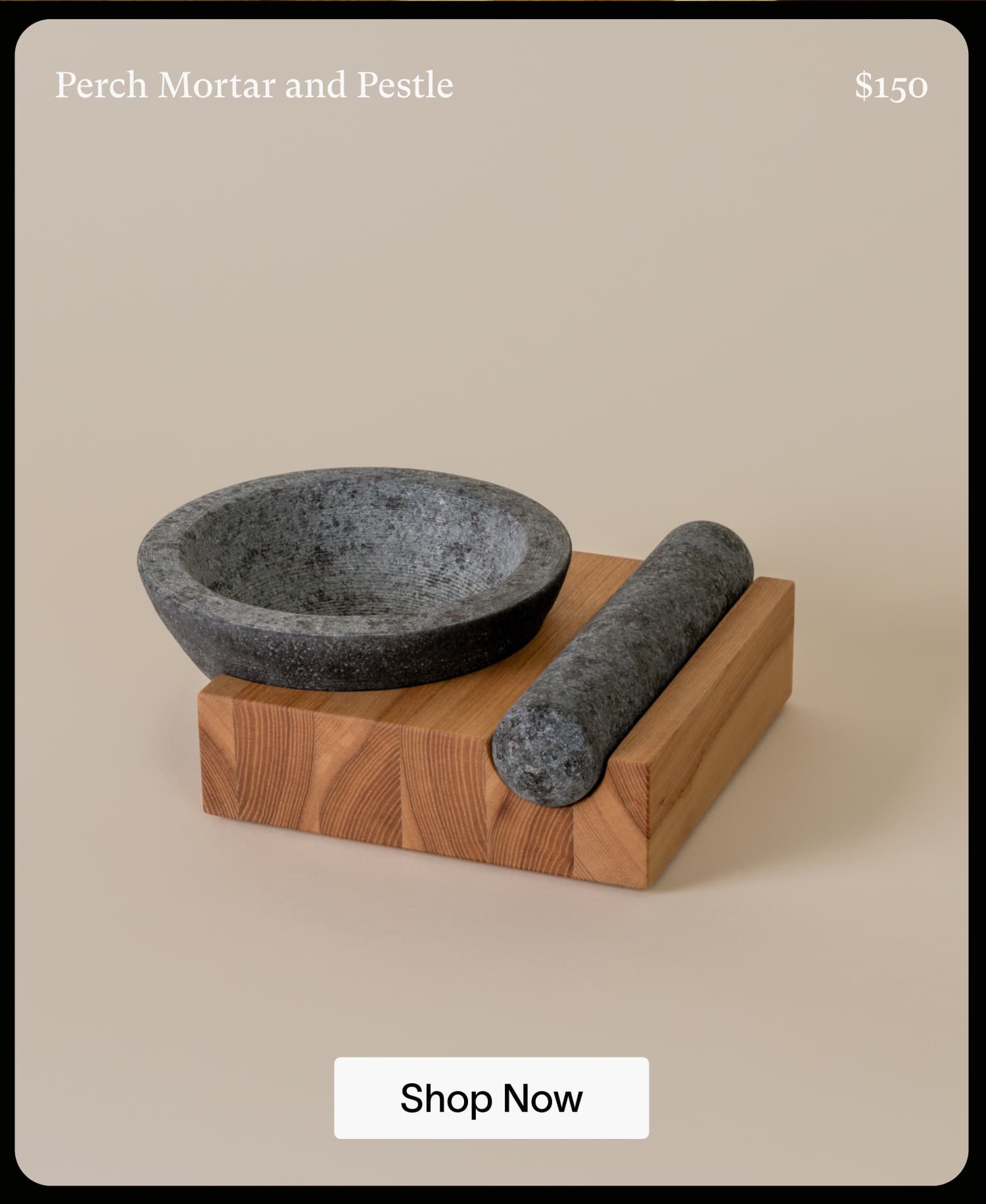 Mortar and Pestle