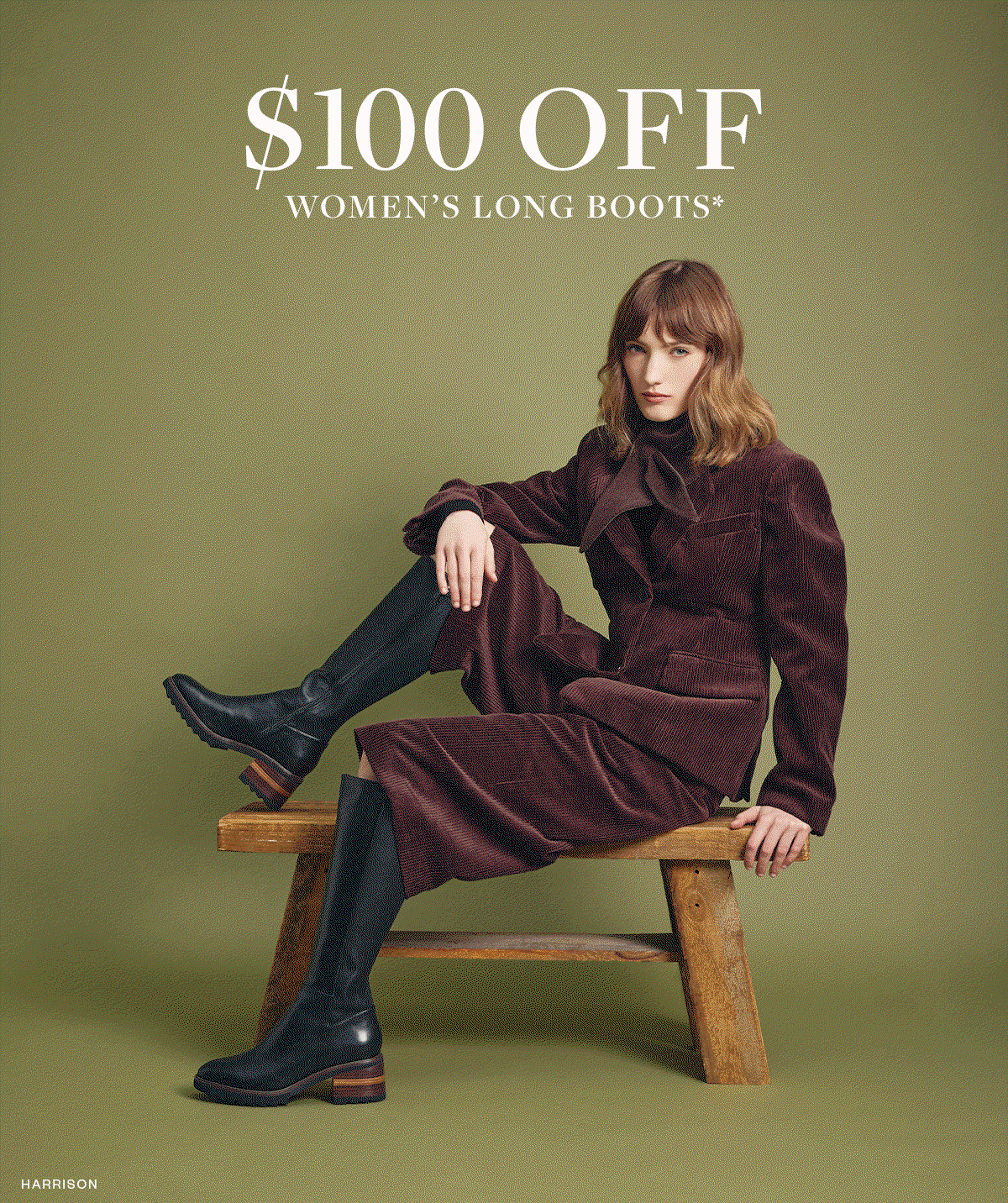 Up to $100 off boots*